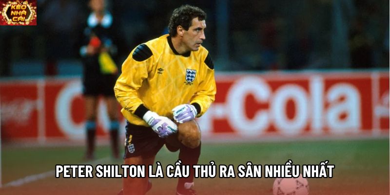Peter Shilton là cầu thủ ra sân nhiều nhất tại giải đấu